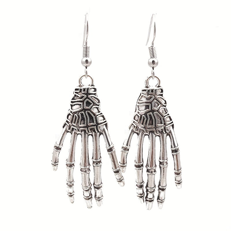 Skeleton Ghost Claw Earrings Halloween Gift