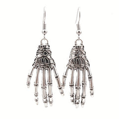 Skeleton Ghost Claw Earrings Halloween Gift
