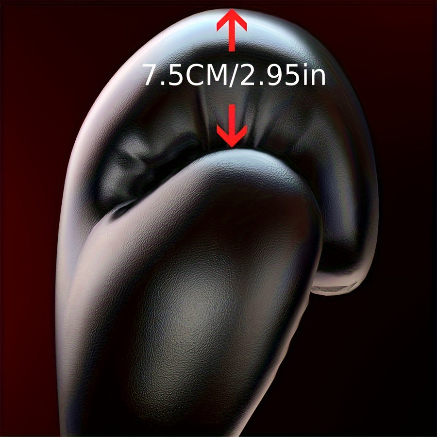 Fitness Boxing Gloves PU Material Sanda Fighting Martial Arts Training