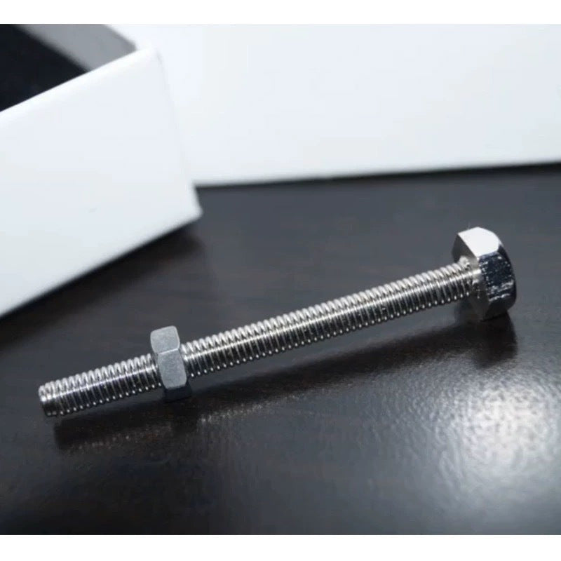 Strong Man Bending Screw Magic Trick Iron Metal Professional Stage Magic Toy