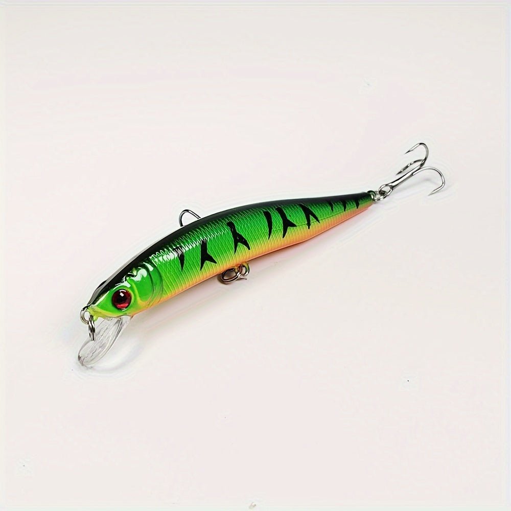10pcs Minnow Fishing Lure 9.8g Floating Hard Bait Carp Tackle