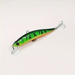 10pcs Minnow Fishing Lure 9.8g Floating Hard Bait Carp Tackle