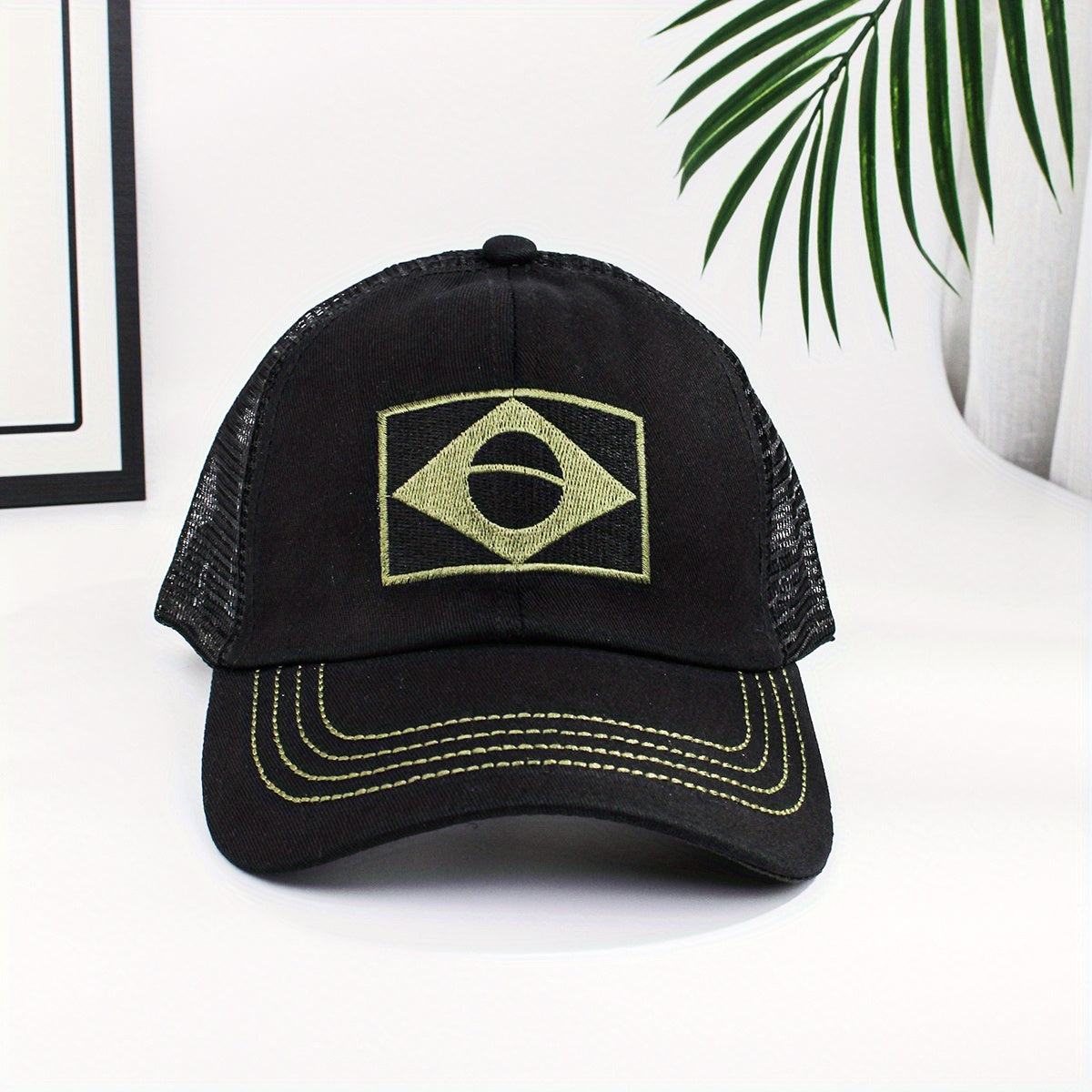 Handsome Grid Tactical Camouflage Caps Baseball Cap Outdoor Cap Wild Jungle