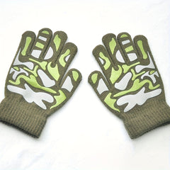 Kids Winter Full Finger Gloves, Ages 5-8