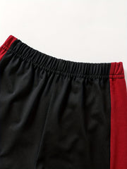 Boys Casual Outfit Round Neck T-shirt & Shorts Set