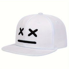 Men's XX Expression Embroidered Baseball Cap Adjustable Sun Cap