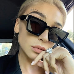 Women's Large Frame Sunglasses UV400 Outdoor Shades Glasses