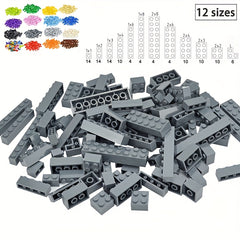 104pcs Mixed Building Blocks City Classic Creative Bricks Bulk Model Educational