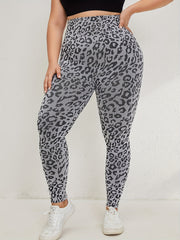 Leopard Print High Rise Leggings
