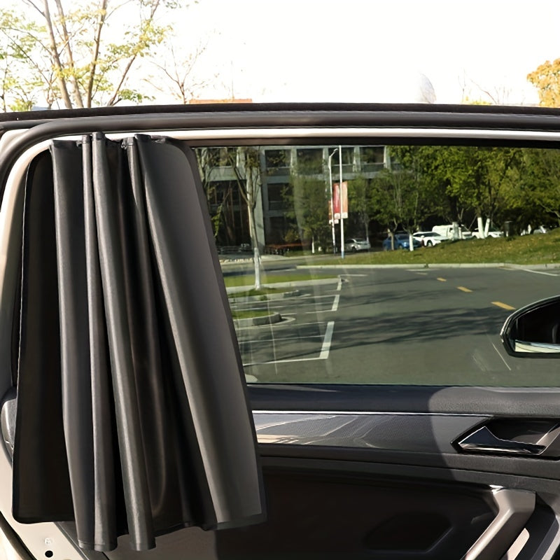 Magnetic Suction Rear Car Sunshade Curtain - Keep Your Car Stylish