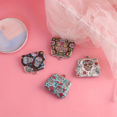 Skull Coin Purse Bag Wallet Key Bag Birthday Gift Hasp Money Bags