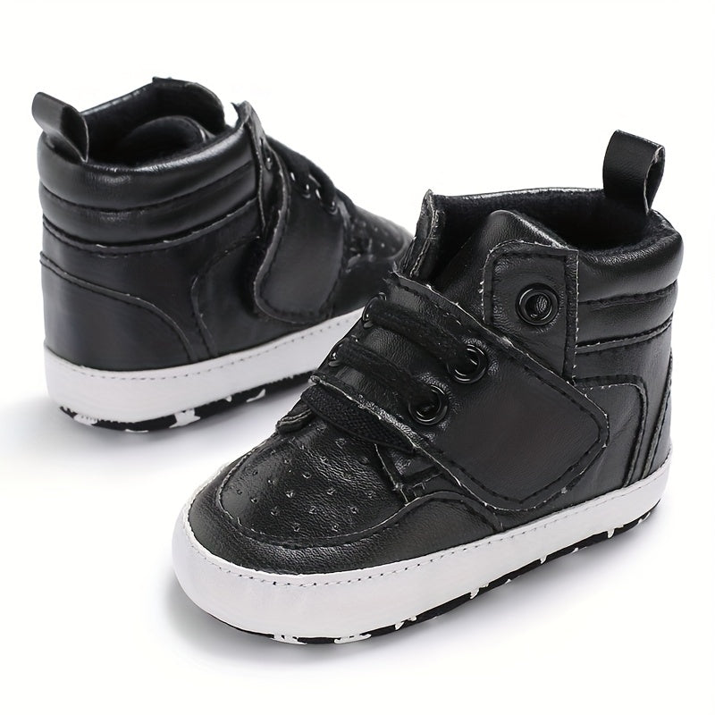Baby Boys' Lightweight Non Slip Sneakers for Indoor Outdoor Walking