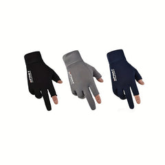 Summer Anti slip Cycling Gloves Thin Half Finger Gloves