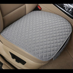 Flax Car Seat Cover Linen Fabric Breathable Protector Mat Pad