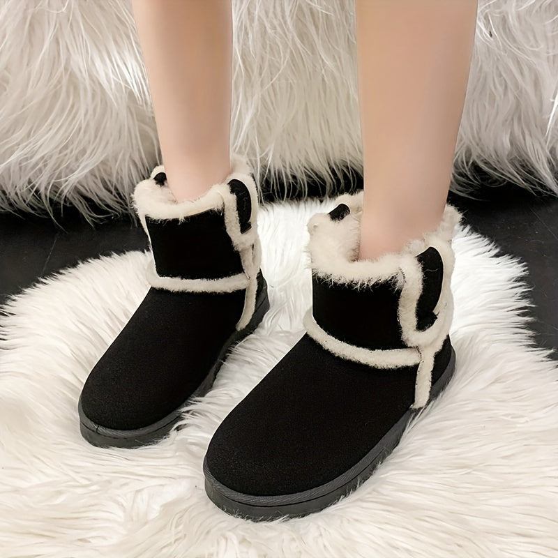 Women's Non slip Thickened Snow Boots Comfortable Warm Shoes