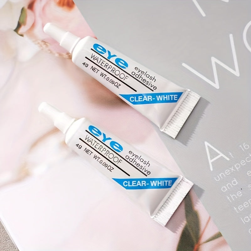 Waterproof Eyelash Adhesive Glue Strong Hold Clear 4g