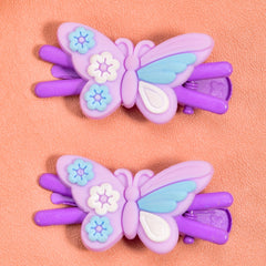 Girls Butterfly Hair Clip Hairpin Side Clip Headwear Princess Hair Accessories