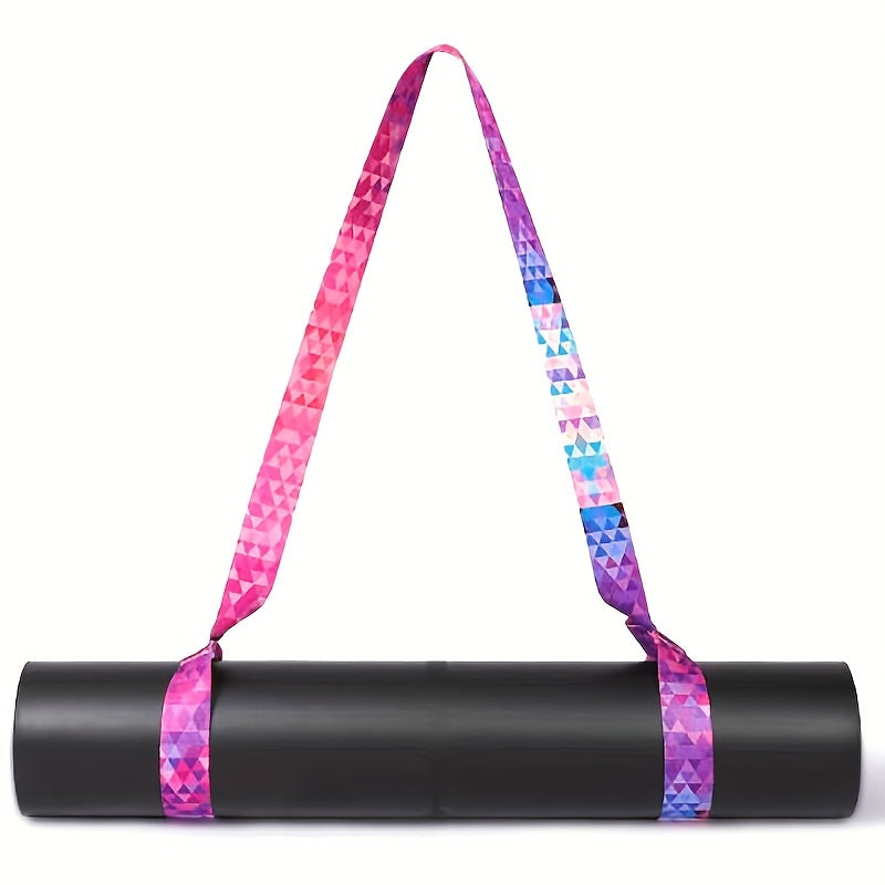 Colorful Yoga Mat Tying Strap Elastic Stretch Band