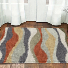 Soft Non-Slip Boho Bedside Rug Waterproof Farmhouse Living Room Bedroom Office