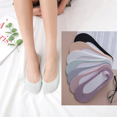 7 Pairs No Show Socks Soft Low Cut Ankle Stockings Women's Hosiery