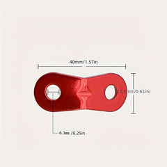 Outdoor Camping Tent Wind Rope Buckle Aluminum Adjustable Cable Fastener