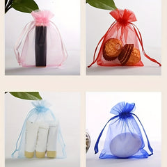 Assorted Drawstring Gift Bags for Party Candy Packaging, Wedding, Birthday