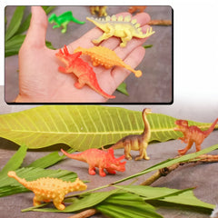 6pcs Realistic PVC Dinosaur Figurines for Education and Home Decor