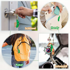 Squeeze Bean Keychain Relax Toy Textured Peanut Stress & Party Durable