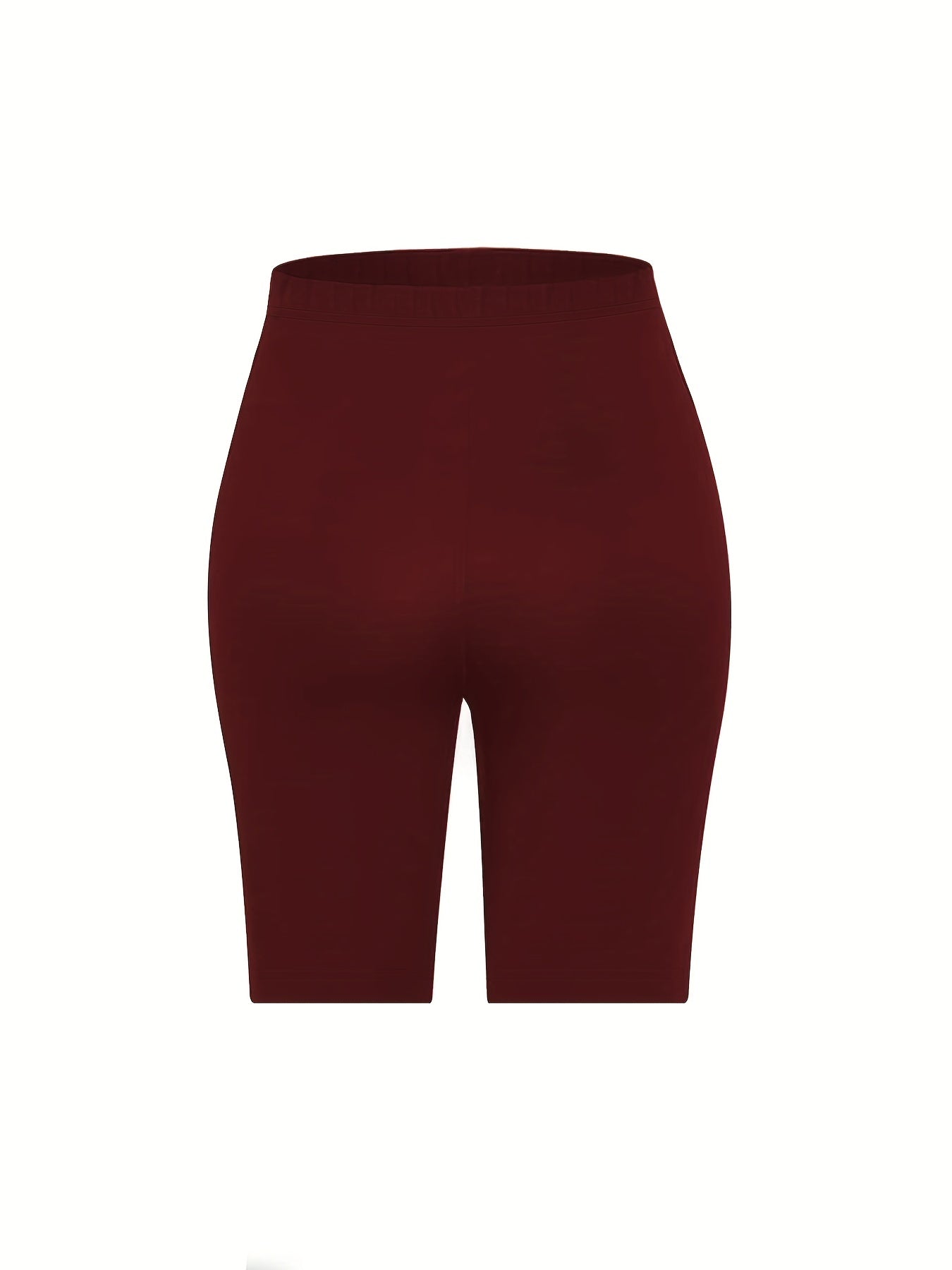 Sporty Yoga Shorts Elastic Waist Summer Women's Clothing