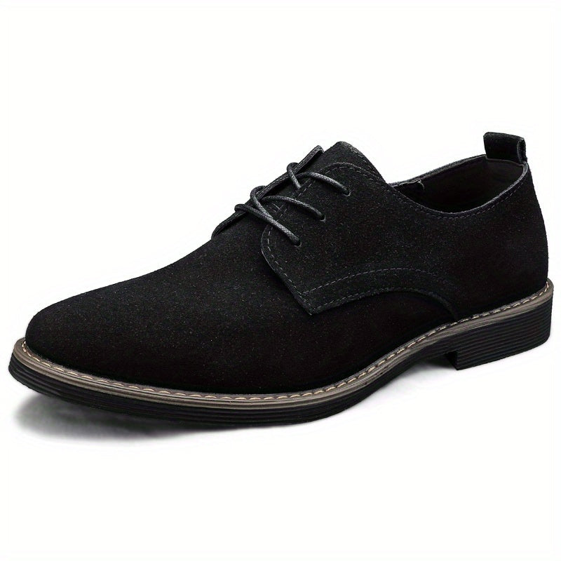Men's Oxford Shoes British Style Wear Resistant Non Slip Dress Shoes