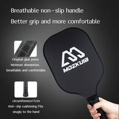 Frosted Fiberglass Pickleball Racket with Honeycomb Core