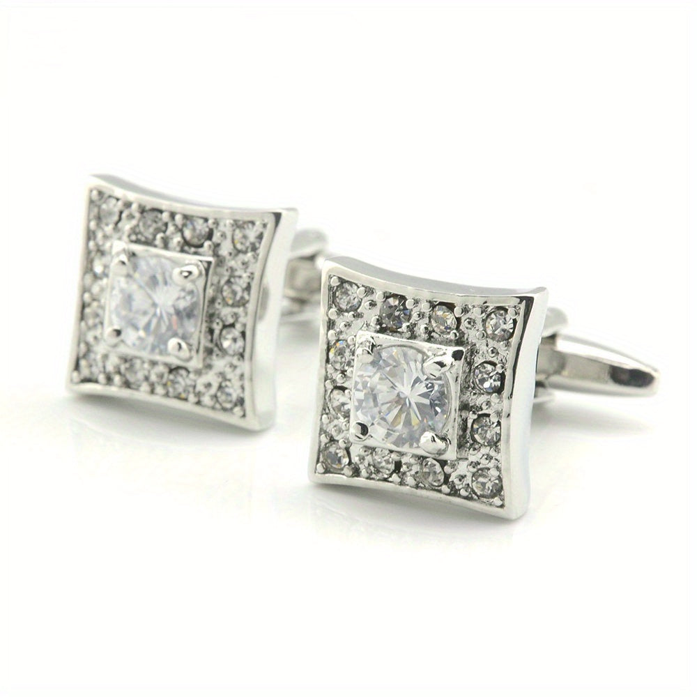 1 Pair Business Party Cufflinks Gift Set