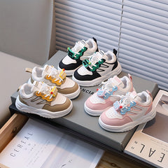Boys Breathable Anti Slip Sneakers For Outdoor Walking Running