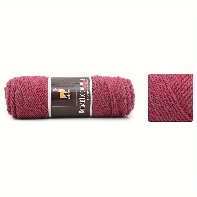 Alpaca Wool Blend Crochet Yarn 100g DIY Knitting And Crocheting Sweater Hat