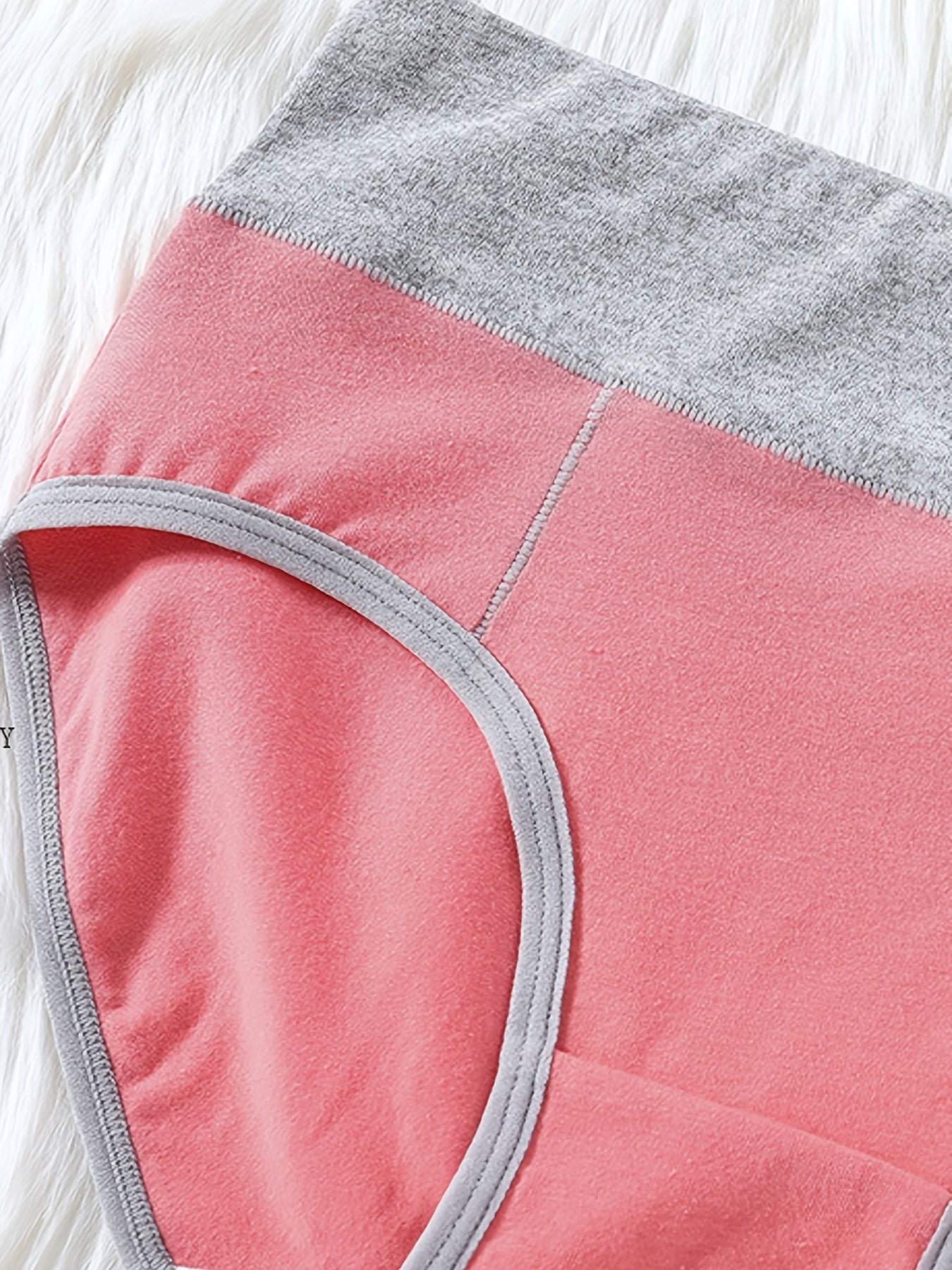 4 Pcs Women's High Waist Cotton Panties