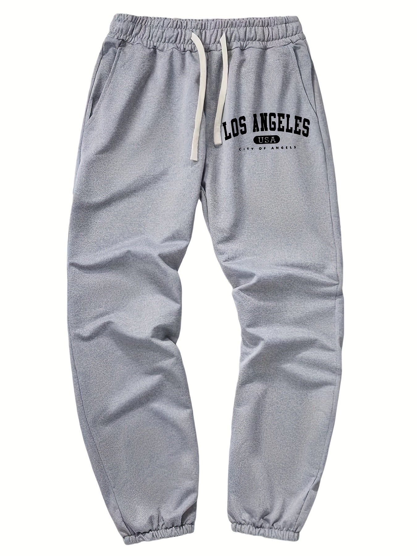 Mens Drawstring Sweatpants Pocket Casual Jogger Pants
