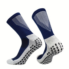 Non-slip Athletic Socks w/ Silicone Bottom for Football
