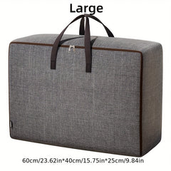 Large Capacity Storage Bag Durable Luggage Zipper Bag