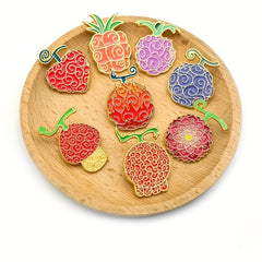 Colorful Fruits Brooch for Girls