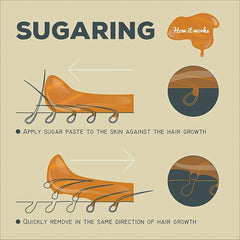 Organic Sugar Wax Hair Removal Kit - Sensitive Skin