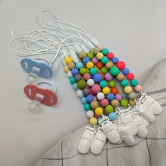 Silicone Pacifier Chain Holder Clip