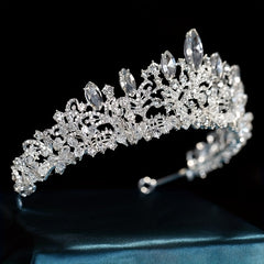 Crystal Headband Rhinestone Crown Tiara Hair Band Wedding Bridal Accessories