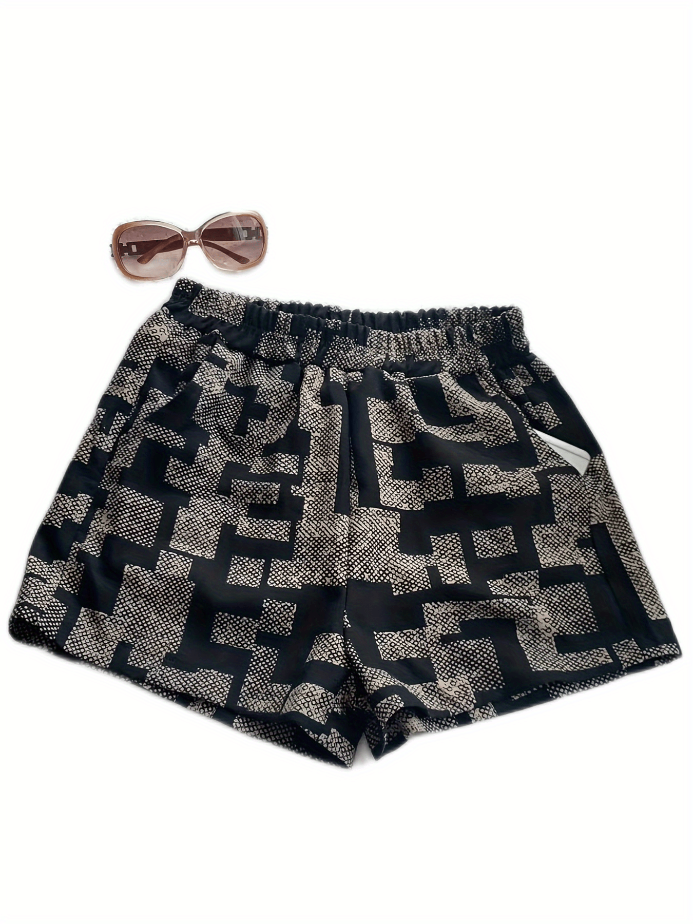 Plaid Hotpants Shorts for Spring & Summer