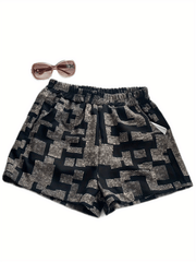 Plaid Hotpants Shorts for Spring & Summer