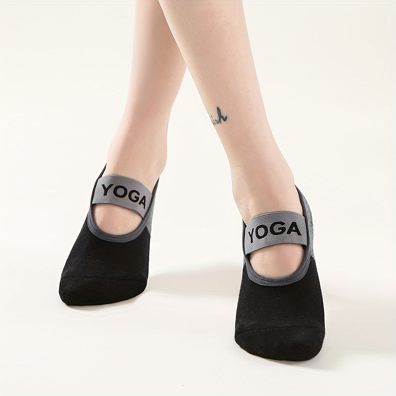 Women's Non-slip Yoga Socks Indoor Fitness Sports Floor Socks