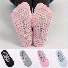 Anti-Slip Yoga Socks with Cross Strap Gripper for Barre Ballet Pilates