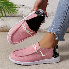 Women's Lightweight Casual Flat Sneakers Non-slip Shoes