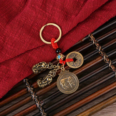 Chinese Animals Key Chain - Party Decorations Year Gift