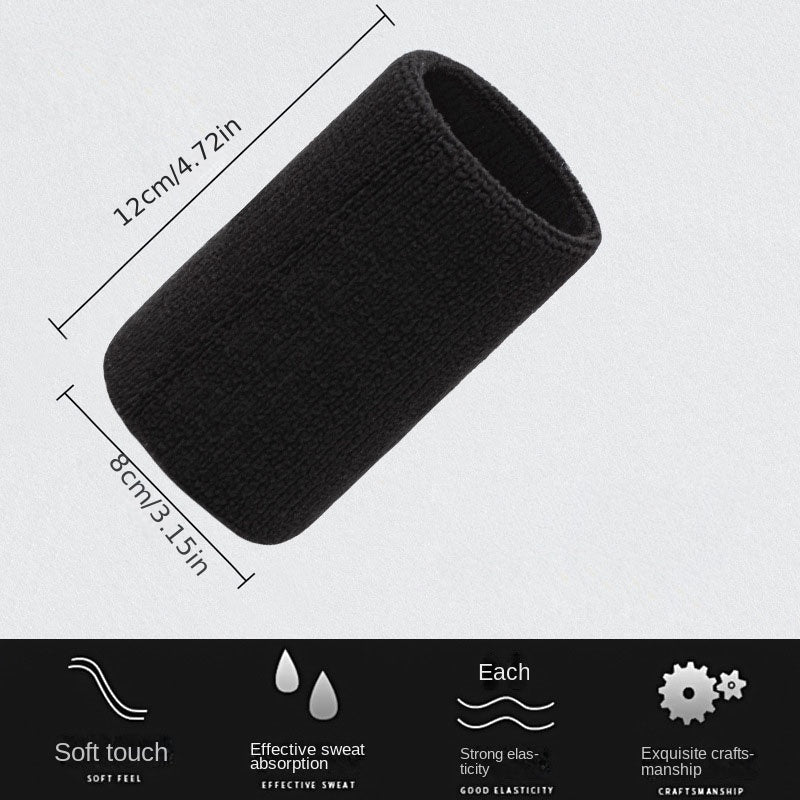 Breathable Knitted Sports Wrist Band for Men and Women