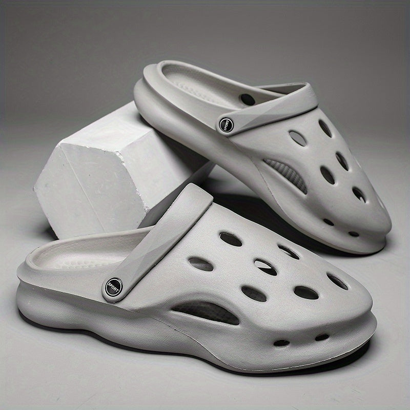 Men's Lightweight Slip On Platform Clogs Unisex Outdoor Sandals